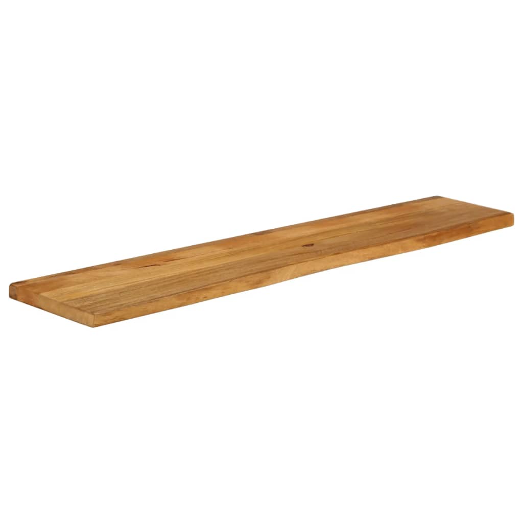 Table Top Live Edge 160x30x2.5 cm Solid Wood Mango