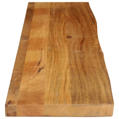 Table Top Live Edge 160x30x2.5 cm Solid Wood Mango