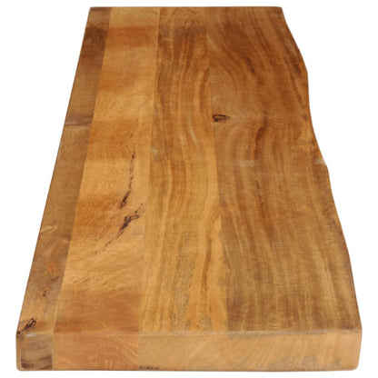 Table Top Live Edge 180x30x2.5 cm Solid Wood Mango