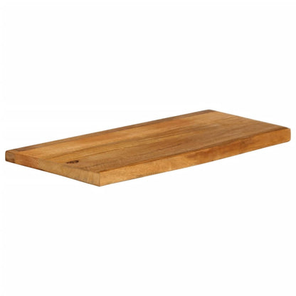 Table Top Live Edge 90x40x2.5 cm Solid Wood Mango