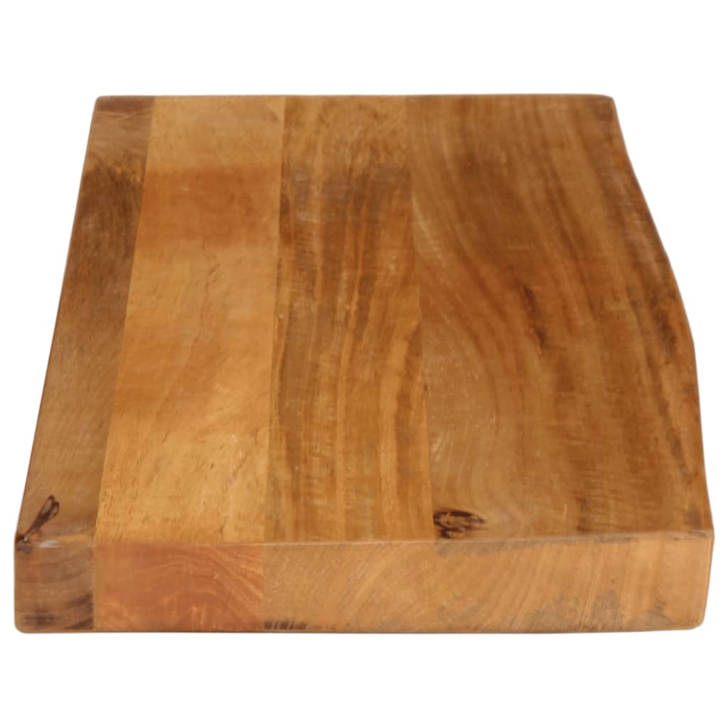 Table Top Live Edge 90x40x2.5 cm Solid Wood Mango