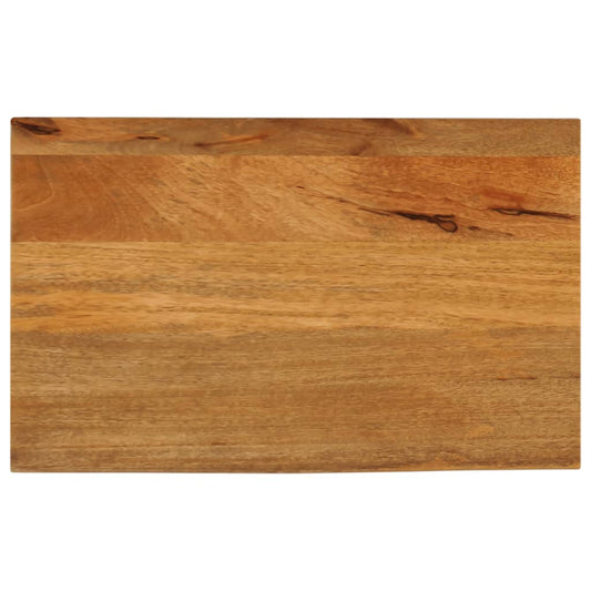 Table Top Live Edge 50x20x3.8 cm Solid Wood Mango