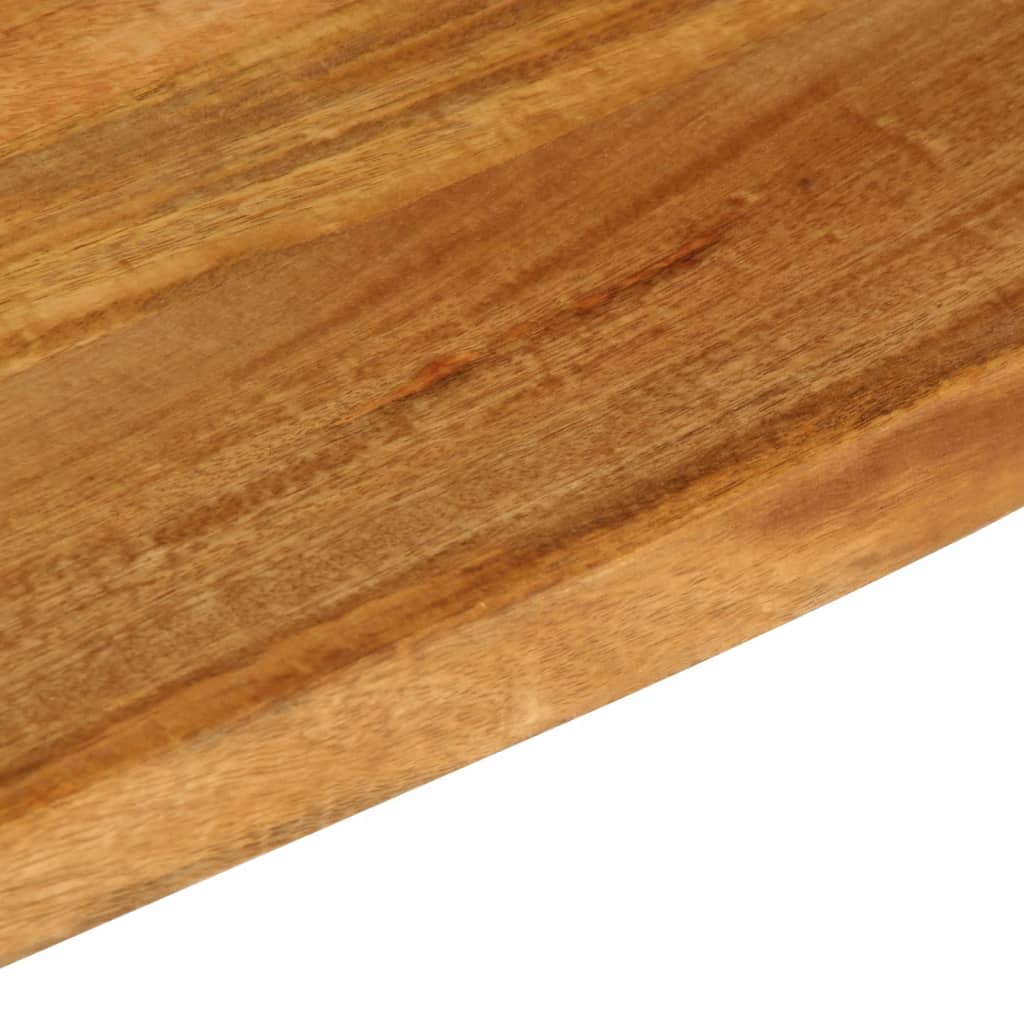 Table Top Live Edge 90x20x3.8 cm Solid Wood Mango