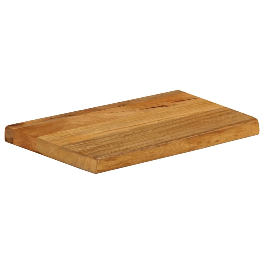 Table Top Live Edge 50x30x3.8 cm Solid Wood Mango