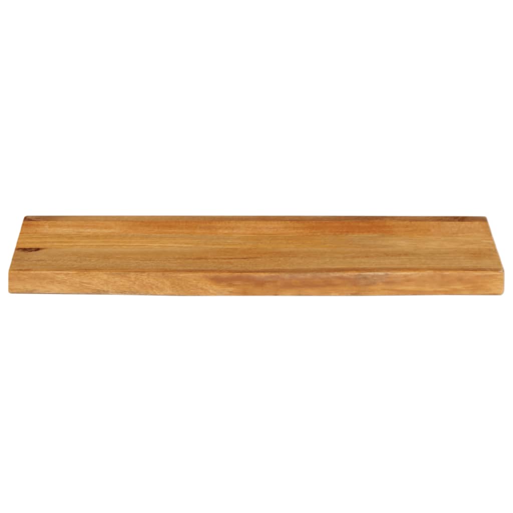 Table Top Live Edge 90x30x3.8 cm Solid Wood Mango