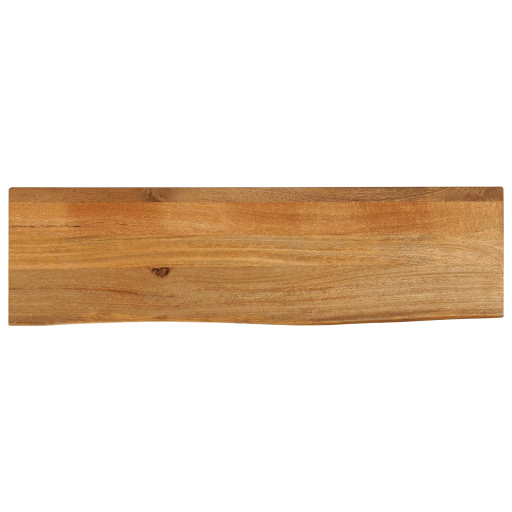 Table Top Live Edge 100x30x3.8 cm Solid Wood Mango