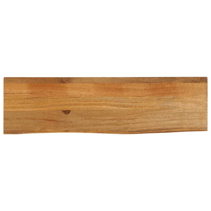 Table Top Live Edge 100x30x3.8 cm Solid Wood Mango