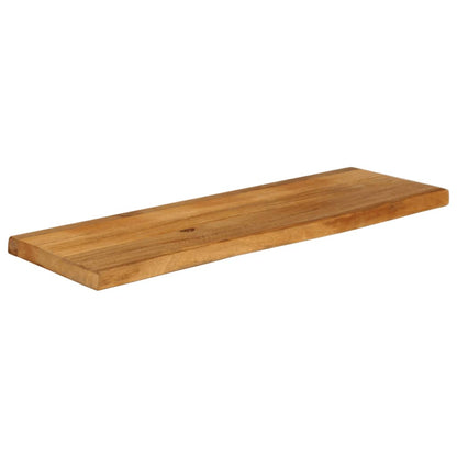 Table Top Live Edge 100x30x3.8 cm Solid Wood Mango
