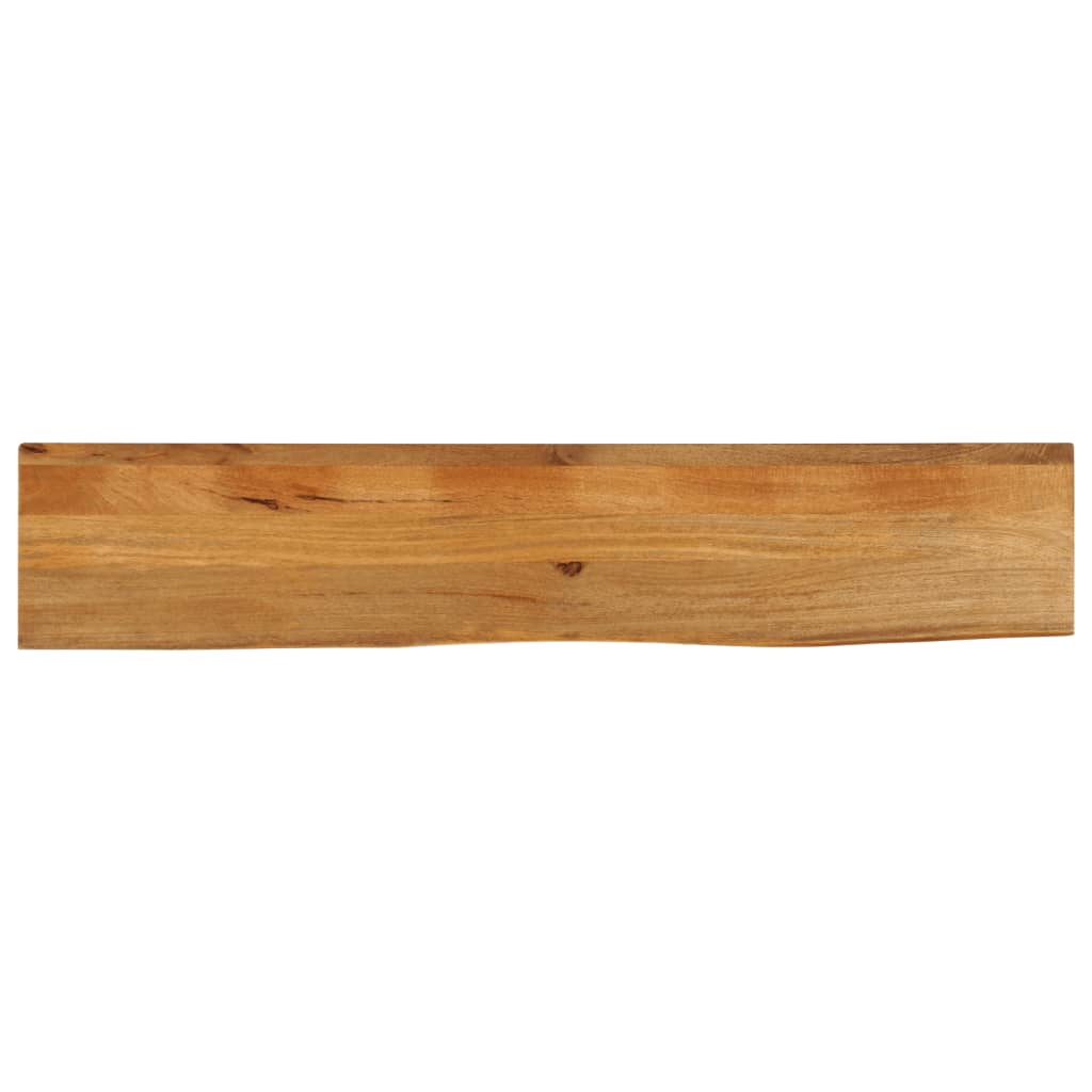 Table Top Live Edge 180x30x3.8 cm Solid Wood Mango