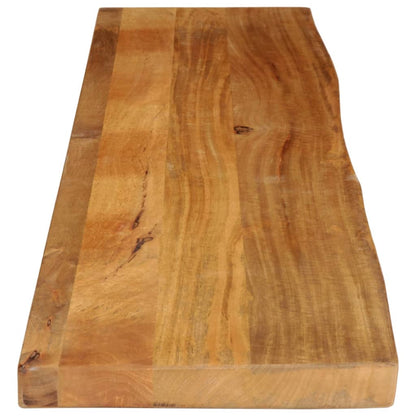 Table Top Live Edge 180x30x3.8 cm Solid Wood Mango