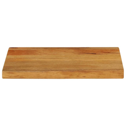 Table Top Live Edge 50x40x3.8 cm Solid Wood Mango