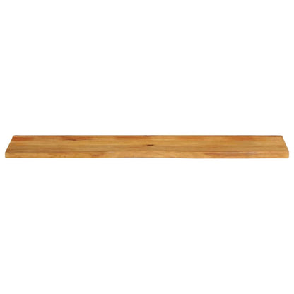 Table Top Live Edge 160x40x3.8 cm Solid Wood Mango