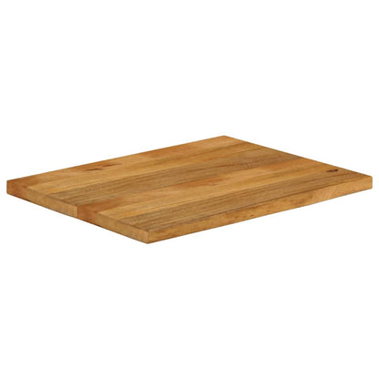 Table Top Live Edge 90x60x3.8 cm Solid Wood Mango