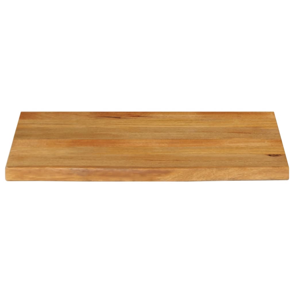 Table Top Live Edge 90x60x3.8 cm Solid Wood Mango
