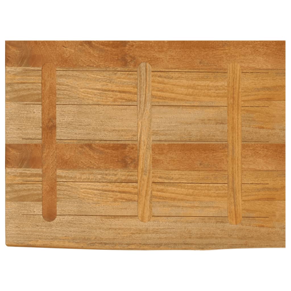 Table Top Live Edge 90x60x3.8 cm Solid Wood Mango