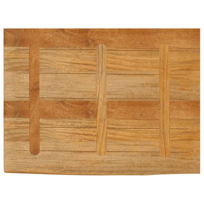 Table Top Live Edge 90x60x3.8 cm Solid Wood Mango