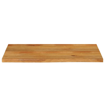 Table Top Live Edge 100x60x3.8 cm Solid Wood Mango