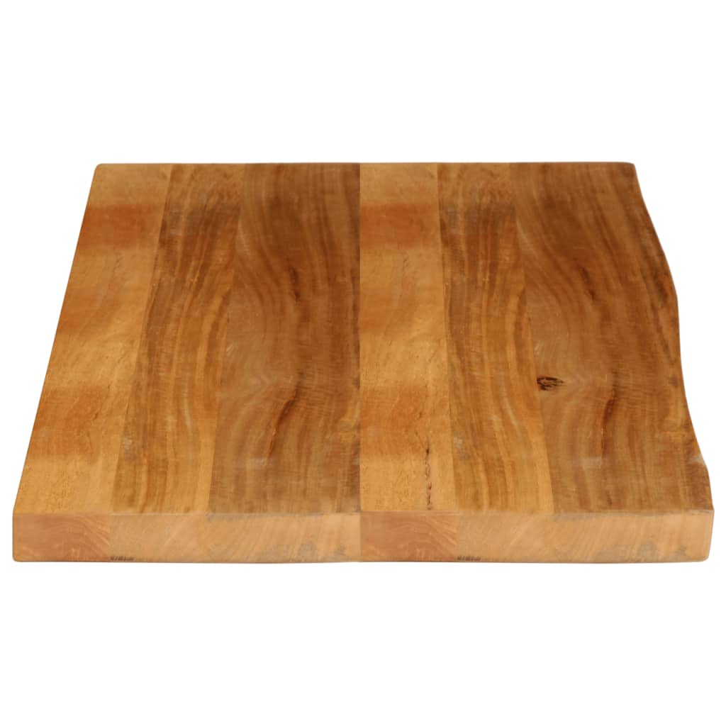 Table Top Live Edge 100x60x3.8 cm Solid Wood Mango
