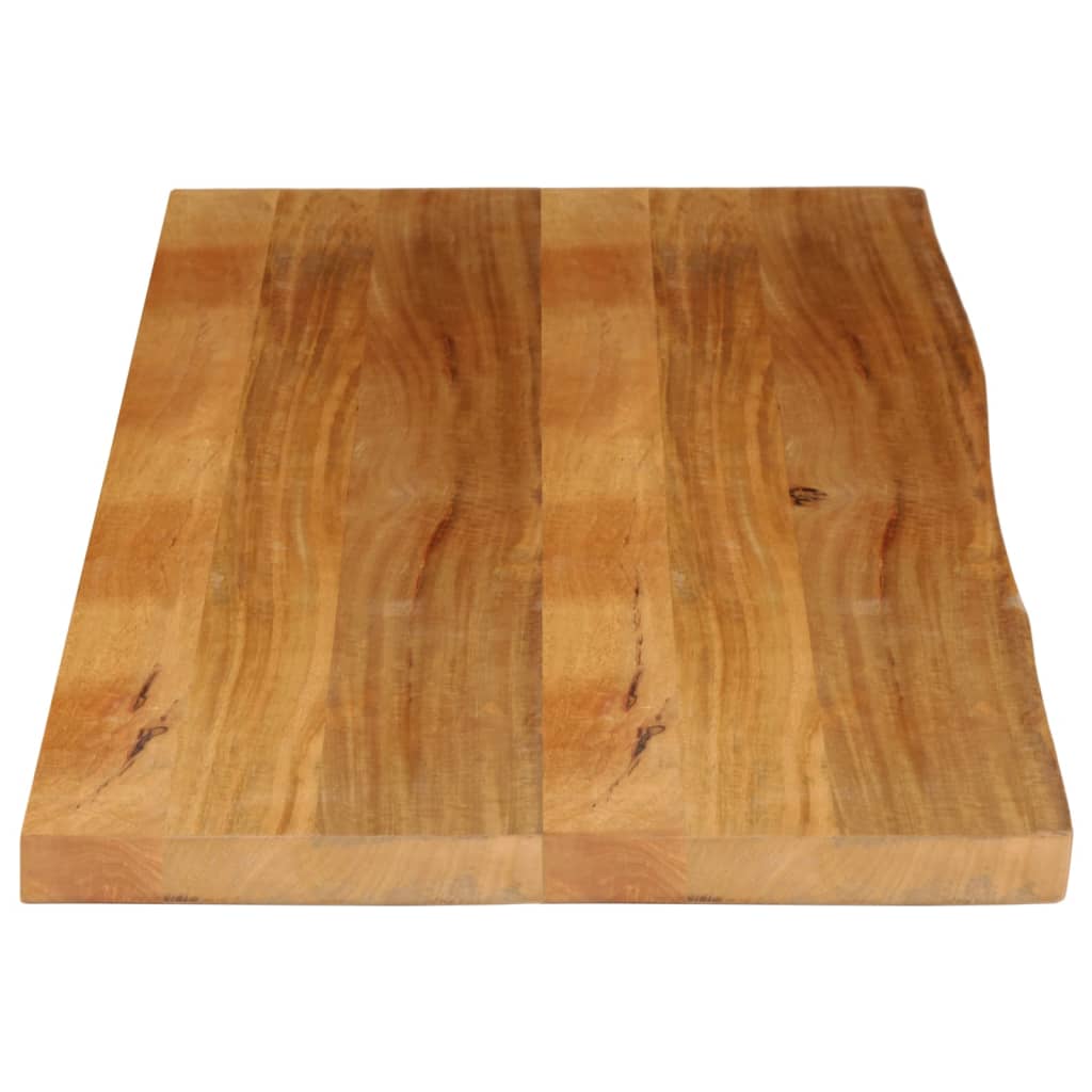Table Top Live Edge 140x60x3.8 cm Solid Wood Mango