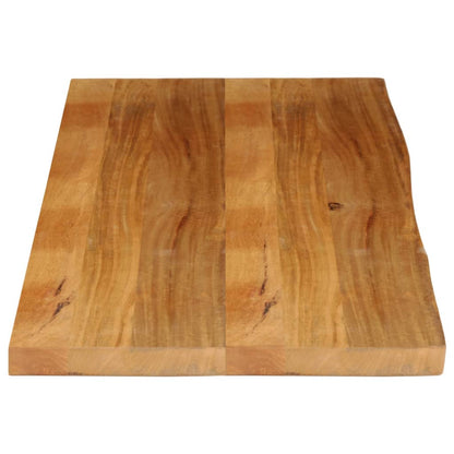Table Top Live Edge 140x60x3.8 cm Solid Wood Mango