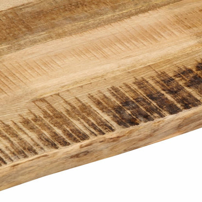 Table Top Live Edge 160x40x2.5 cm Solid Wood Rough Mango