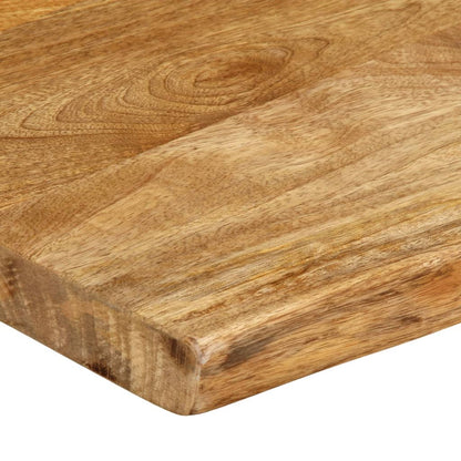 Table Top 50x40x2.5 cm Live Edge Solid Wood Mango