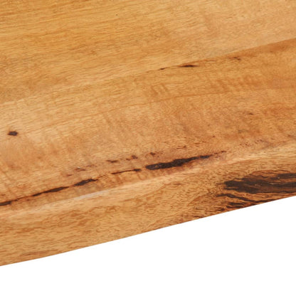 Table Top 110x60x2.5 cm Live Edge Solid Wood Mango