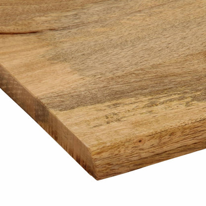Table Top 110x80x2.5 cm Live Edge Solid Wood Mango