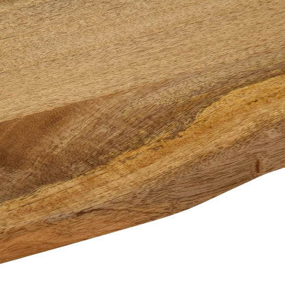 Table Top 110x80x2.5 cm Live Edge Solid Wood Mango