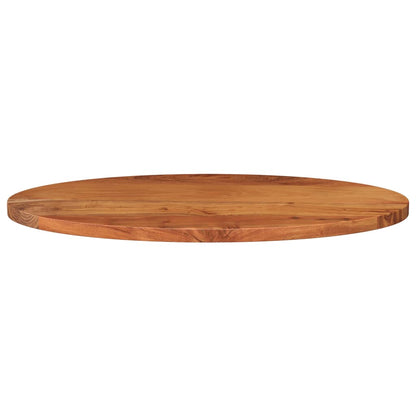 Table Top 110x50x2.5 cm Oval Solid Wood Acacia