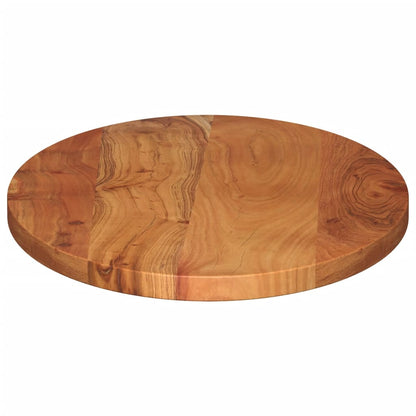 Table Top 110x50x3.8 cm Oval Solid Wood Acacia