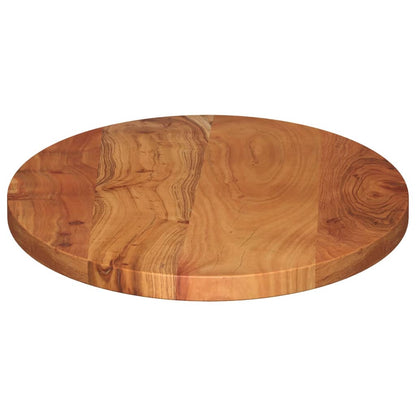 Table Top 140x50x3.8 cm Oval Solid Wood Acacia
