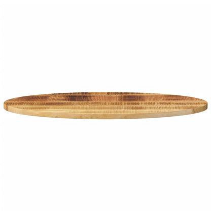 Table Top 110x40x2.5 cm Oval Solid Wood Mango