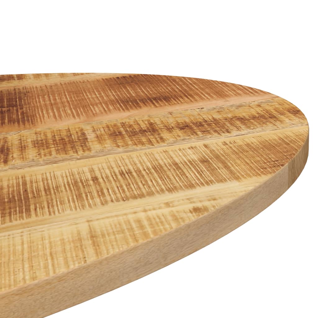 Table Top 110x40x2.5 cm Oval Solid Wood Mango