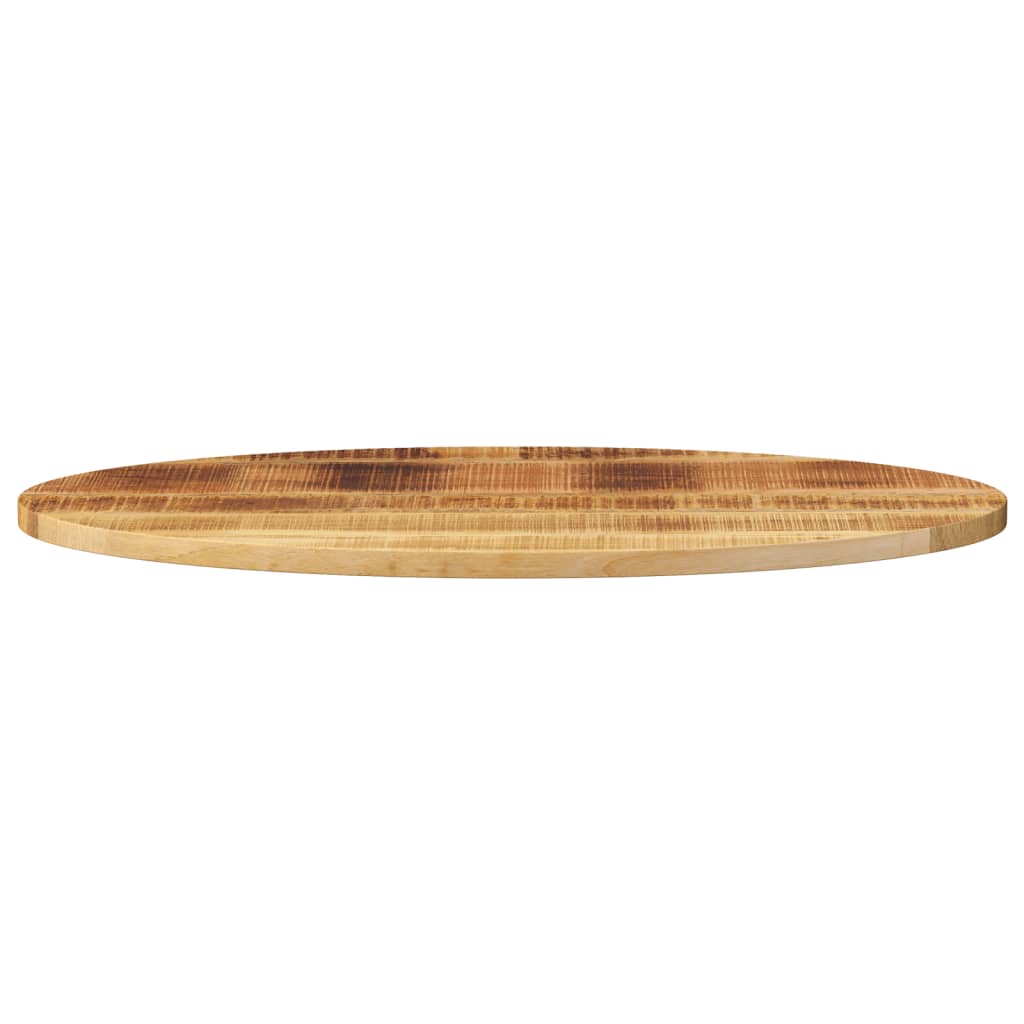 Table Top 140x50x3.8 cm Oval Solid Wood Mango