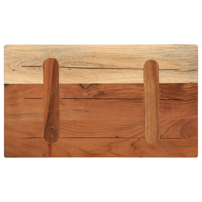 Table Top 60x40x2.5 cm Rectangular Solid Wood Acacia
