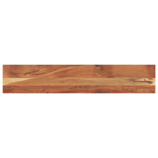 Table Top 140x40x2,5 cm Rectangular Solid Wood Acacia