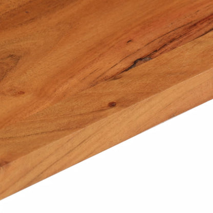 Table Top 80x50x2.5 cm Rectangular Solid Wood Acacia