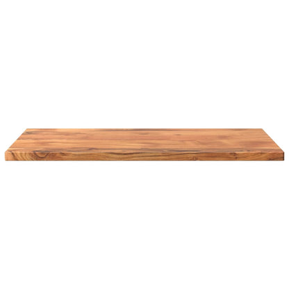 Table Top 90x50x2.5 cm Rectangular Solid Wood Acacia