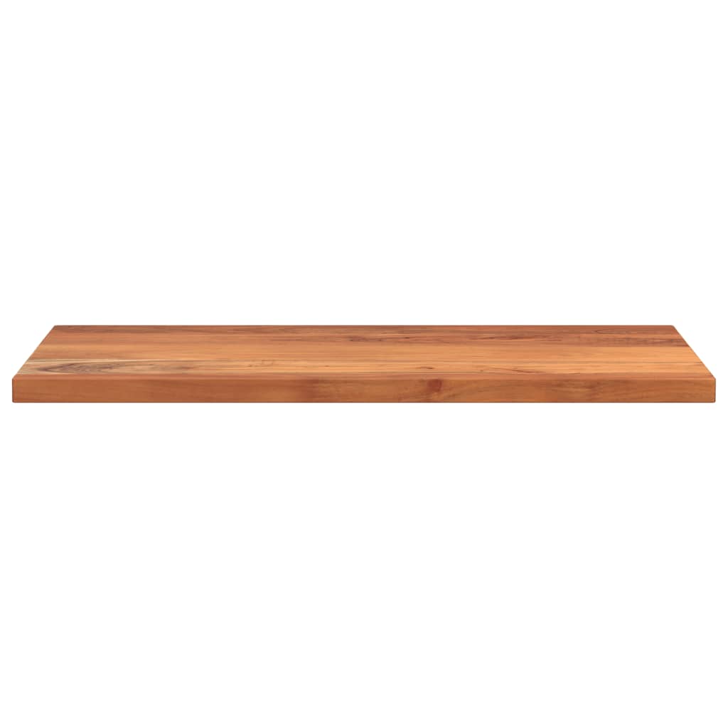 Table Top 110x50x2.5 cm Rectangular Solid Wood Acacia