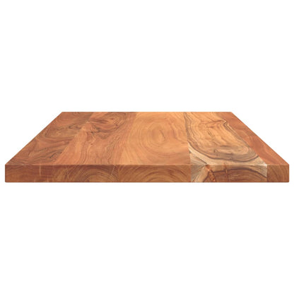 Table Top 110x50x2.5 cm Rectangular Solid Wood Acacia