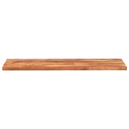 Table Top 140x50x2.5 cm Rectangular Solid Wood Acacia