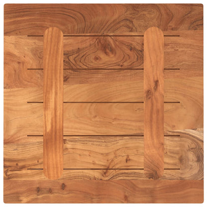 Table Top 60x60x2.5 cm Square Solid Wood Acacia