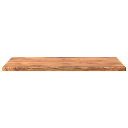 Table Top 90x60x2.5 cm Rectangular Solid Wood Acacia