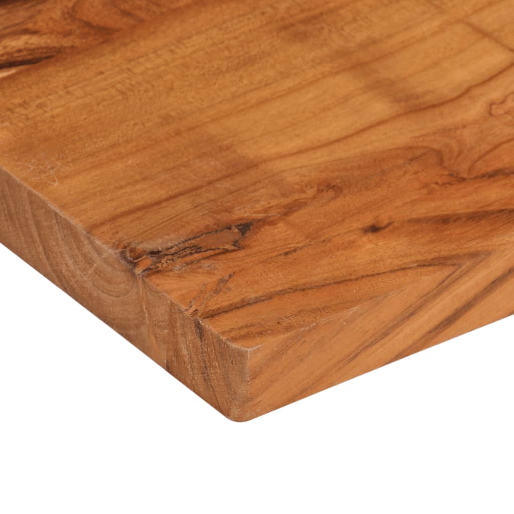 Table Top 90x60x2.5 cm Rectangular Solid Wood Acacia