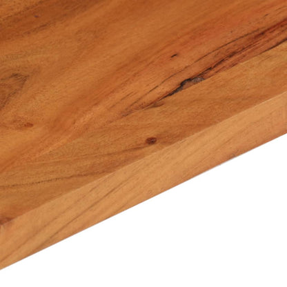 Table Top 90x70x2.5 cm Rectangular Solid Wood Acacia