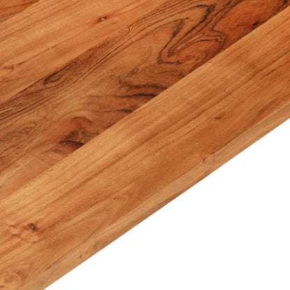 Table Top 80x80x2.5 cm Square Solid Wood Acacia