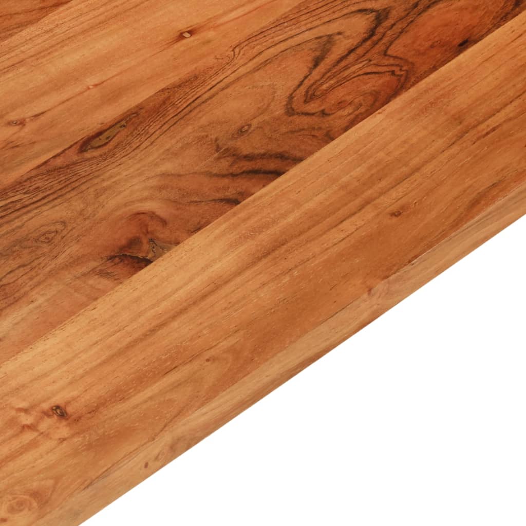 Table Top 90x90x2.5 cm Square Solid Wood Acacia