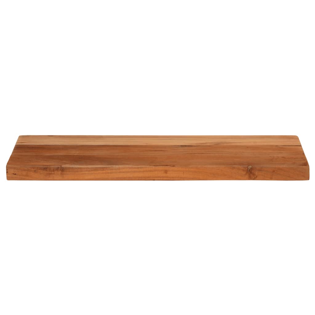 Table Top 40x20x3.8 cm Rectangular Solid Wood Acacia