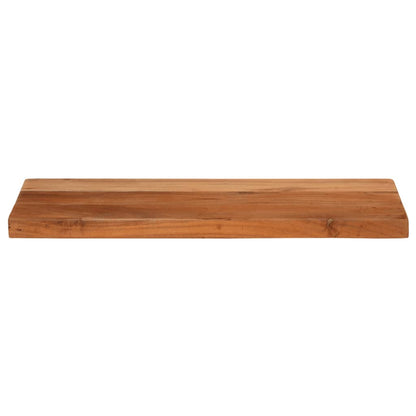 Table Top 40x20x3.8 cm Rectangular Solid Wood Acacia